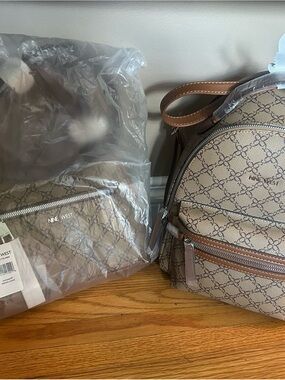 Nine West mini backpack and handbag set